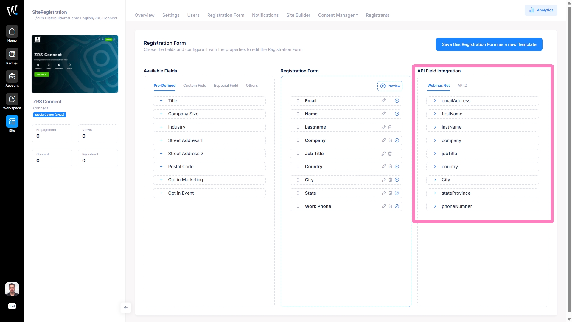 Registration Form